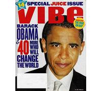 VIBE Magazine September 2027 BARACK OBAMA Cover, THE SPECIAL JUICE ISSUE, The War On Rap