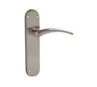 VIBE Milan Lever Latch on Satin Chrome Door Handle Milan Lever Latch on Satin Chrome for Internal Doors