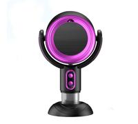 Vibe on Purifier for Smoke, Smoke Away Vibeon Purifier Fan, Rechargeable Smoker Fan for Smoking Indoors, Electric Puff Hide Buddy Trap Odors, Portable Kitchen Exhaust, Detach and Washable(Purple)