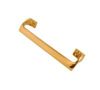 VIBE Oval Grip Handle 225mm on Brass Pull Handle on Brass for Internal Doors