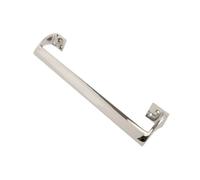 VIBE Oval Grip Handle 225mm on Chrome Pull Handle on Chrome for Internal Doors