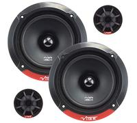 VIBE SLICK 5.25” (13cm) Component speaker - 80/240 W (RMS/MAX), Black