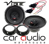 Vibe SLICK 6 480 Watts 2 Way Front Door Car Speakers Kit fit VW T5 Multivan