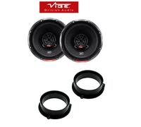 Vibe SLICK 6 480 Watts 2 Way Rear Door Car Speaker Audio Kit For Audi A4 B8 (8K)