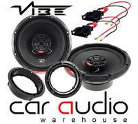 Vibe SLICK 6 480 Watts 2 Way Rear Door Car Speakers Kit fit VW Passat B6-05-10