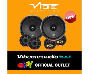 Vibe SLICK 6C-V7 + CT25FD07 540 Watts 6.5" 17cm Component Speakers Ford Focus