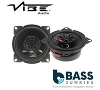 Vibe SLICK4-V7 10cm 4" Coaxial Car Dash/Door 2 Way Speakers 300 Watts a Pair