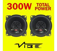 Vibe Slick 4 V5 300 Watts a Pair 4" 10 cm 2 Way Coaxial Car Door Speakers