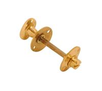 Vibe Thumbturn & Release Bathroom Lock on Brass Door Handle Bathroom Thumbturn & Release Bathroom Lock on Brass for Internal Doors