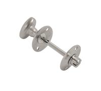 Vibe Thumbturn & Release Bathroom Lock on Satin Chrome Door Handle Bathroom Thumbturn & Release Bathroom Lock on Satin Chrome for Internal Doors