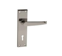 VIBE Victorian Premium Straight Lever Lock 40mm x 150mm on Chrome Door Handle Victorian Premium Straight Lever Lock 40mm x 150mm on Chrome for Internal Doors