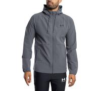 Under Armour Stretch Woven Windbreaker Grey M Men