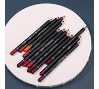 Vibely 12pcs Lipliner Matte Lip Liner Pencil Lip Makeup Cosmetic Pen Set