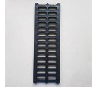 Vibeo Drain Covers Outdoor 10cm X 50cm Channel Drain Cover, Outdoor Polymer Plastic Drain Grate for Yard Garden Fenced Farms, Sewer Linear Rain Drainage Strainers