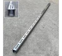 Vibeo Drain Covers Outdoor Narrow 304 Stainless Steel Channel Drain, Linear Rain Gutter Strainers for Yard Garden Farm Deck, Trench Drainage with Removable Grate(W5cmxH5cm(2"x2"))