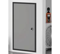 Vibeo Metal Inspection Hatch with Lock & Keys, Flush Mount Drywall Access Panel Soundproof, Plumbing/Electrical/Utility Wall Hole Cover Plate(16x28in(40.6x71.1cm))