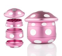 Viberium Metal Grinder 1.8 Inch - Herb Grinder, 4 Piece Grinders, Crusher