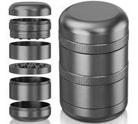 Viberium Metal Grinder 2.3 Inch - Herb Grinder, 4 Piece Grinders, Crusher
