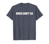 Vibes Don't Lie T-Shirt, Men, Heather Blue, L