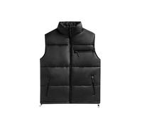 Vibes Men's Quilted Padded Gilet jacket | Versatile Military Jacket Body Warmer with Durable Polyester, Stylish Fit, and Multiple Pockets Bodywarmer for Men (UK, Alpha, M, Regular, Regular, Black)