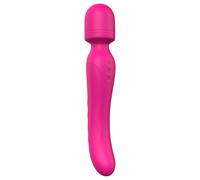 Vibes of Love Wand - rechargeable, warming, massaging vibrator (pink)