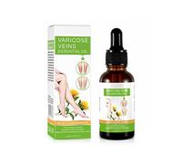 Vibeskin Body Care Essential Oil Ampoule Remove Varicose Veins & Swollen,Varicose Veins Treatment for Legs,Varicose Vein Soothing Leg Oil,Relief Tired and Heavy Legs (1pcs)