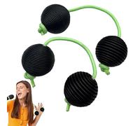 Vibhgtf African Cocktail Balls, African Rhythm Rhythms Cocktail Hand Percussion with African Rattle | Coter Eggs with Mixing Balls for Weddings, Christmas Party