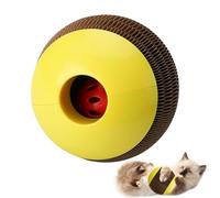Vibhgtf - Balls for cats, cats for cats with cat grass, built in bells with toy ball with bee nursery in the shape of a honeycomb -built irresistibly scented to play with