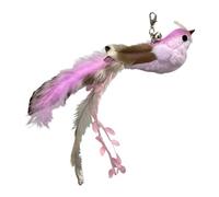 Vibhgtf Interactive Cat Bird Toy, Interactive Angel for Exchange, Simulated Cat Boy Toy with Bell, for Home Cats Against Boredom and for Exercise