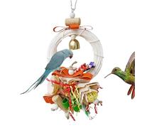 Vibhgtf Shredded Paper Toys,Foraging Shredder Toy - Colorful Parakeet Chew Toys | Durable Interactive Bird Foraging Toys, Bird Cage Accessories