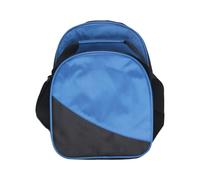 Vibhgtf Single Ball Bowling Bag | Ball Carrying Case: 1 Bowling Bag, Holds Pair of Shoes up to Men's Size 10 and Additional, Blue, riferimento alla descrizione