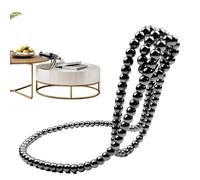 Vibhgtf Single Wine Bottle Holder - Pearl Chain Wine Stand Table Decoration | Hanging Freestanding Table Single Wine Rack Original Gift for Wine Lovers, black, see description, See description