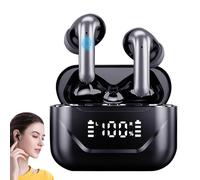 Vibhgtf Wireless Translation Earbuds - Instant Voice Translator, HD Sound Language Headset | 144 Language Accents, Real-Time Interpreting for International Travel, Study, Work Conversations