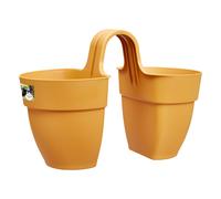 Vibia Campana Flower Twin 21CM Honey Yellow Planter