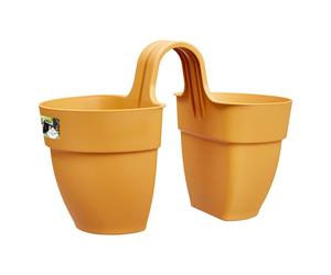 Vibia Campana Flower Twin 21CM Honey Yellow Planter