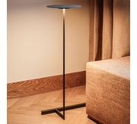 Vibia Flat LED floor lamp 96 cm grey L1, dimmable