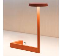Vibia Flat LED table lamp height 30 cm terracotta