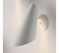 Vibia I.Cono 0720 wall light, 28 cm, white