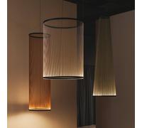 Vibia LED hanging light ARRAY green 193 x 124 cm cylinder 927 dimmable