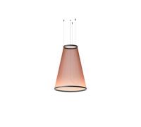 Vibia LED hanging light ARRAY reddish brown 110 x 83 cm cone 927 dimmable