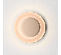 Vibia Top LED wall light Ø 17 cm pale pink