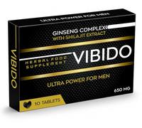 VIBIDO Ginseng and SHILAJIT 650mg NEW UK | Stronger | Longer | Harder | Performance | Extra Strength Enhancing Pills | Stamina Endurance Booster Supplement for Men | 10 Ginseng Tablets