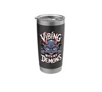 Vibing with My Demons Stainless Steel Insulated Tumbler
