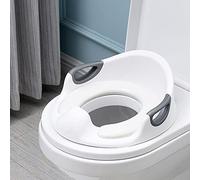 VIBOE Potty Training Seat for Kids Toddlers Boys Girls Toilet Seat for Baby with Cushion Handle and Backrest Toddlers Toilet Training Seat Anti-Slip Great Mommy's Helper for Baby Kids Toddlers