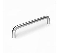VIBORG 10 Pieces Solid SUS304 Stainless Steel Modern Kitchen Cabinet Cupboard Door Handles Pull Wardrobe Vanity Dresser Drawer Handle Pulls Satini Nickel Brushed (10, Hole-to-Hole: 160mm)