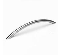 VIBORG (6 Pieces Solid SUS304 Stainless Steel Modern Kitchen Cabinet Cupboard Door Handles Pull Wardrobe Vanity Dresser Drawer Handle Pulls Nickel Brushed SA-723B (Hole-to-Hole: 192mm)
