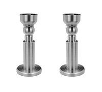 VIBORG Deluxe Sus304 Stainless Steel Solid Extra-Thick Casting Heavy Duty Adjustable Powerful Floor or Wall Mount Mounted Magnetic Doorstops Door Stopper Door Stop RS-041S (2)