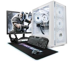 Vibox IV-24 Gaming PC Bundle • AMD Ryzen 7 5700X 8-Core • Nvidia RTX 3050 6GB • 16GB RAM • 500GB SSD • Windows 11 • 23" Monitor • WiFi