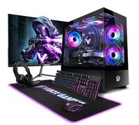 Vibox IV-630 Gaming PC Bundle • AMD Ryzen 7 5700X 8-Core • Radeon RX 9060 XT 16GB • 16GB RAM • 1TB SSD • Windows 11 • 23" Monitor • WiFi