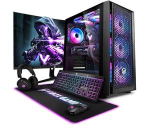 Vibox IX-515 Gaming PC Bundle • AMD Ryzen 7 9800X3D 5.0GHz • Nvidia RTX 5070 12GB • 32GB 5600MHz DDR5 RAM • 1TB SSD • Windows 11 • 27" Monitor • WiFi
